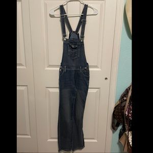 Girl’s Denim Overalls